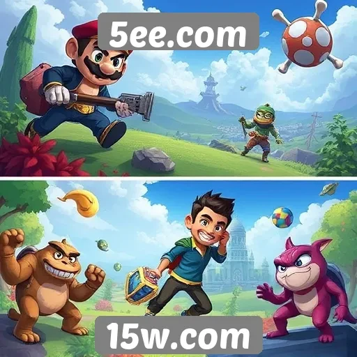 Os jogos mais populares na plataforma 5ee.com